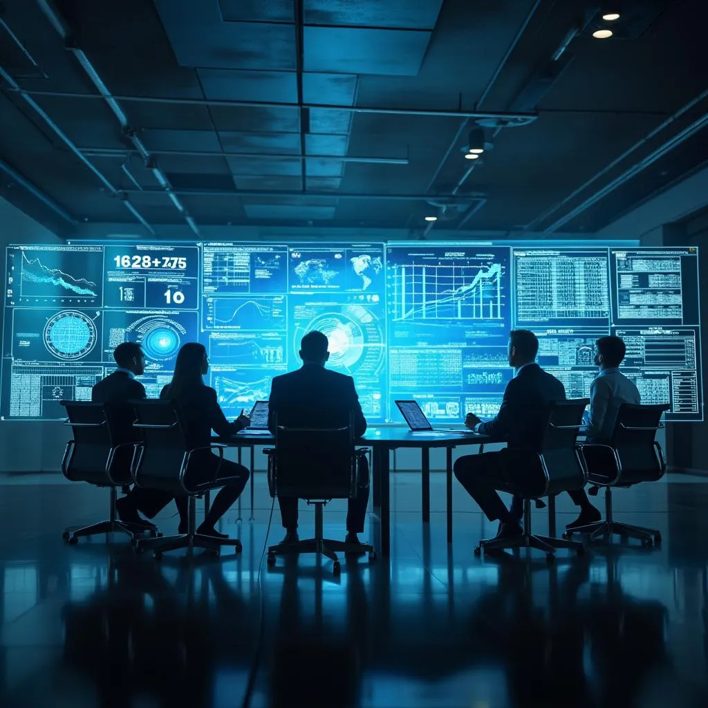 Sesión de estrategia con equipo